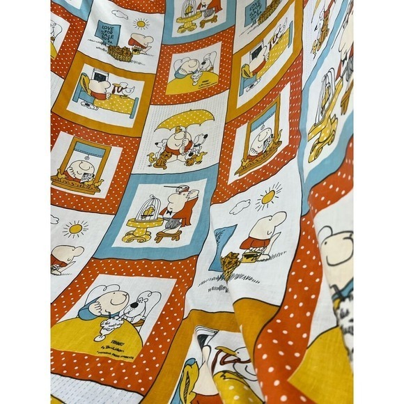 Sid the Cat Vtg Ziggy Character Twin Bed Sheets Flat and Bottom No Pillow Case - Picture 2 of 9
